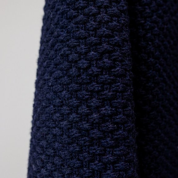 Chanel Navy Wool Mod Coat - Picture 5 of 14